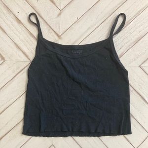 Brandy Melville, black crop top, worn once